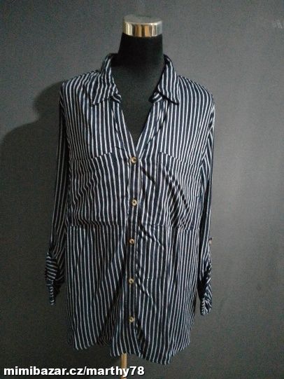 *** KRÁSNÁ DÁMSKÁ KOŠILOVÁ HALENKA, VEL.50/52 ***
