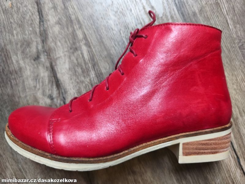 Luxusní celokožené boty BRAKO v.38 jako nové