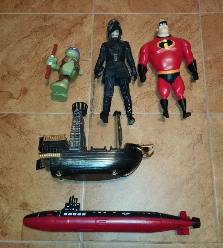 Hračky pro kluky, Úžasňákovi, Želvy Ninja, Star