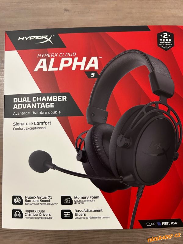 Hyperx Cloud Alpha S sluchátka