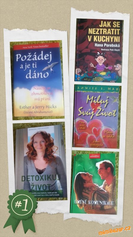 Knihy mix... **BALÍKOVNA 50kc**