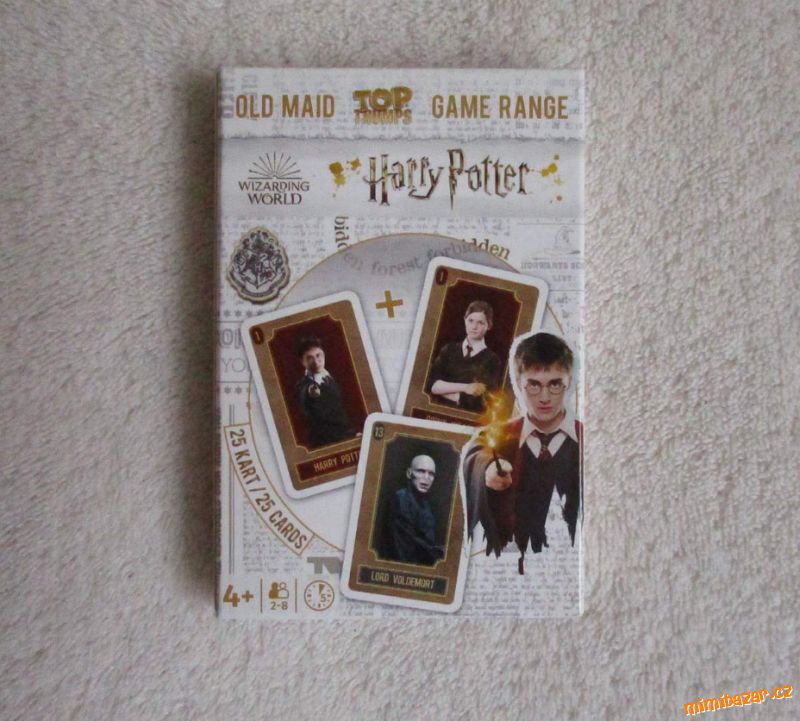 Hrací karty Černý Petr Harry Potter