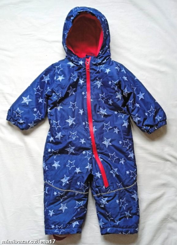 DÍVČÍ ZIMNÍ KOMBINÉZA-LUPILU-12-18 měs., 86 cm