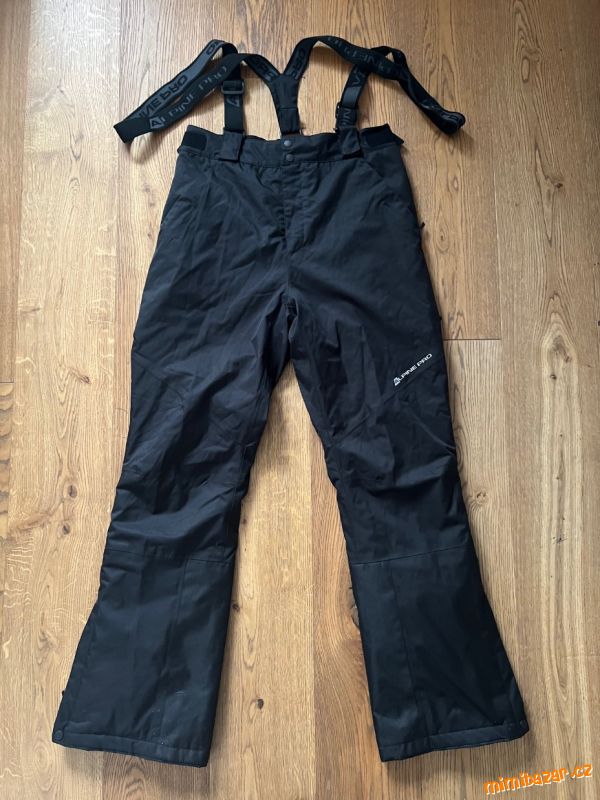 Výborné kvalitní lyžařské kalhoty ALPINE PRO