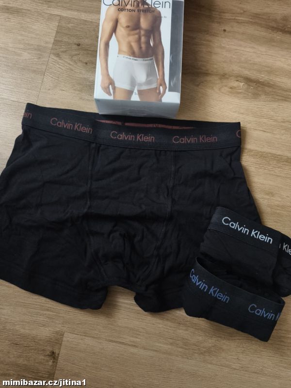 3x boxerky Calvin Klein vel L nebo XL
