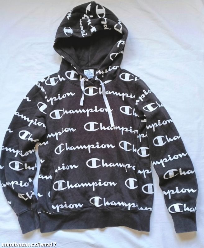 CHLAPECKÁ MIKINA-CHAMPION-12-13 let, 158 cm.