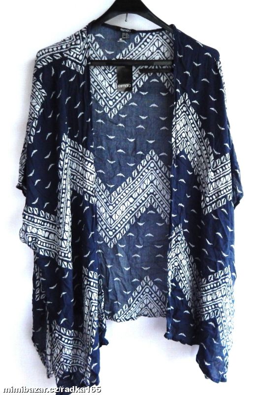 Slabá vesta cardigan-přehoz vel.42