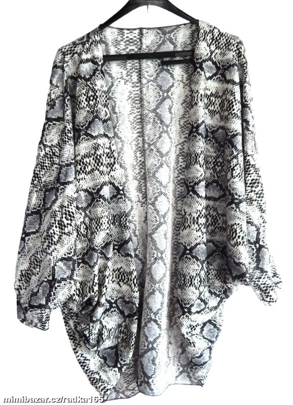Přehoz blejzr cardigan vel.4XL