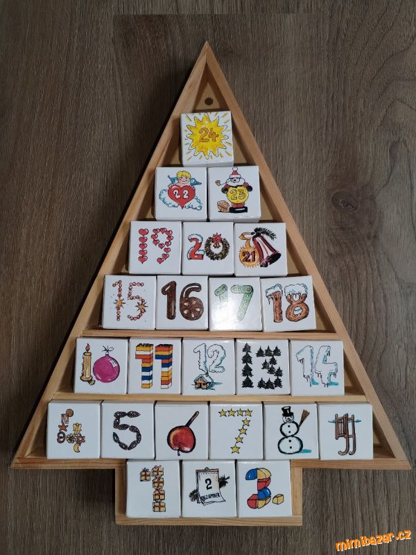 Adventní kalendář krabičkový