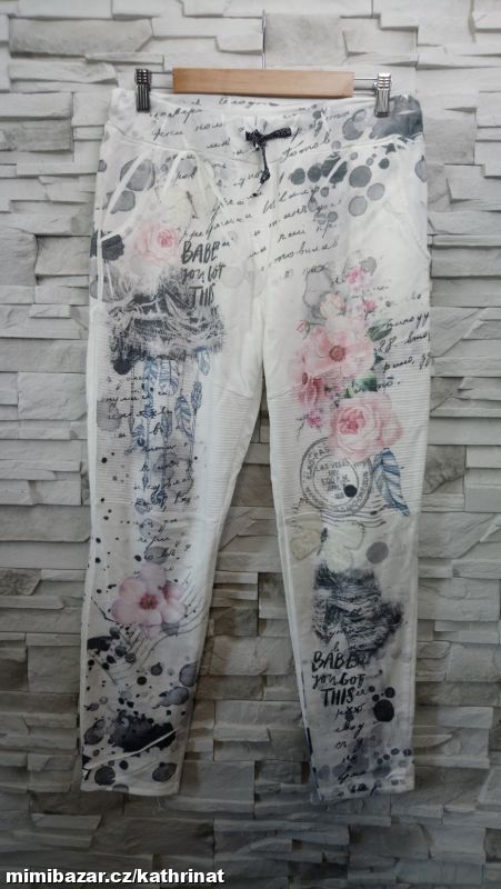 Barevné tepláky Italy, vel. L