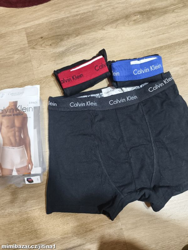 3x boxerky Calvin Klein vel L XL