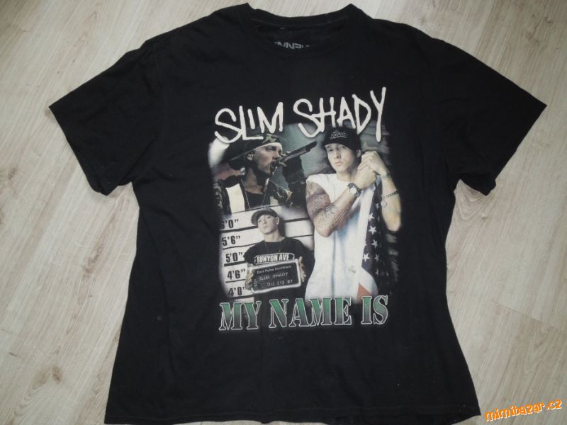 Černé tričko EMINEM