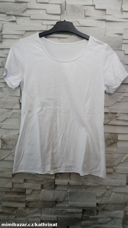 Bílé tričko Italy, vel. M