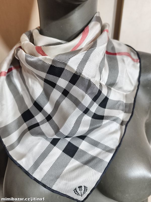 Hedvábný šátek nový bez visačky fraas