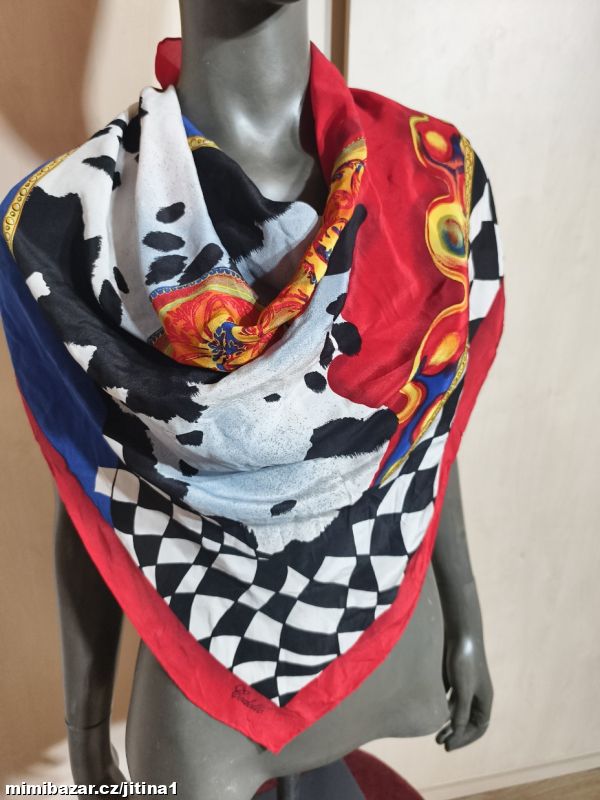 Hedvábný šátek codello