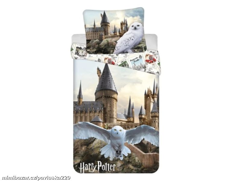 Povlečení Harry Potter Hedwig 02