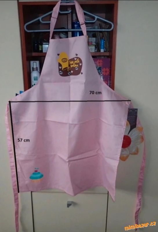 S VISAČKAMI zástěra Dr.Oetker