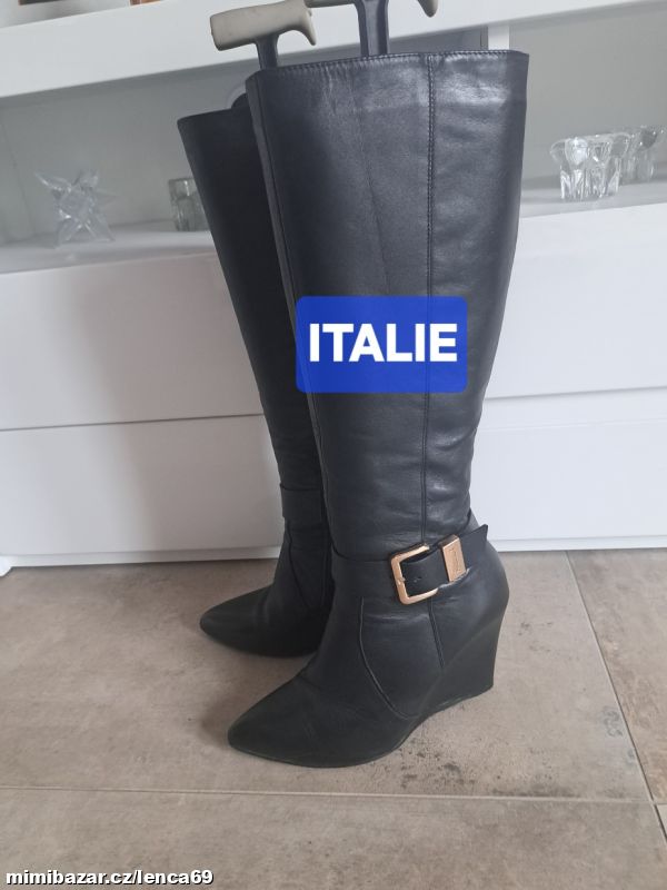 ITALSKÉ KOŽENÉ KOZAČKY
