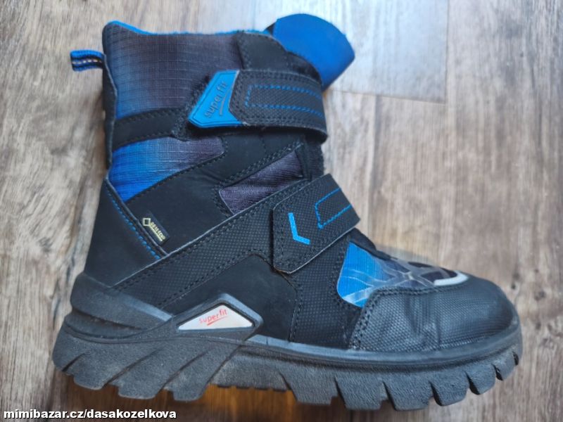 Modročerné sněhule SUPERFIT v.36