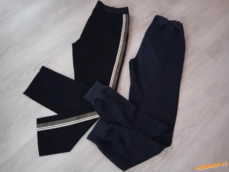 PÁNSKÉ SPORTOVNÍ TEPLÁKY - vel.158/164/zn.H&M, Wolf