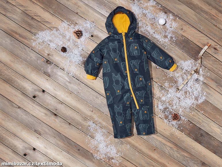 Kombineza zateplený overal s kapucí Lupilu 12-18 M