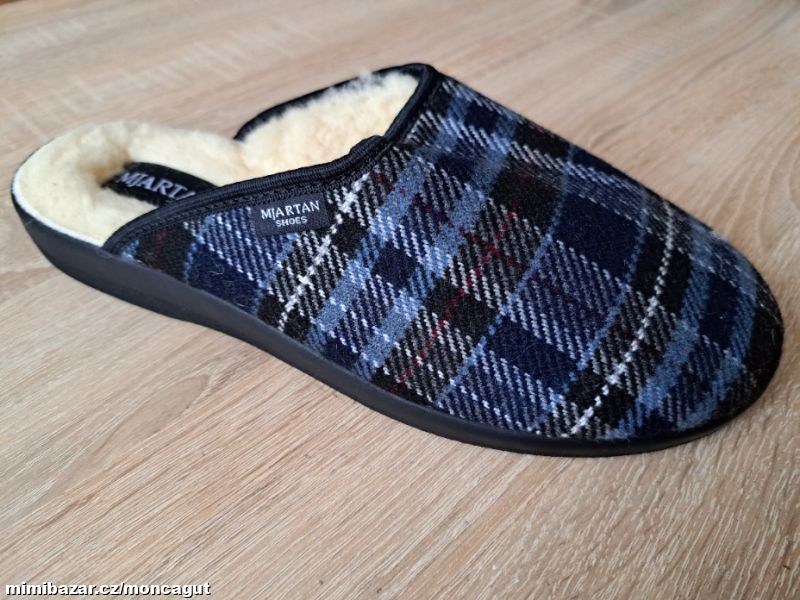 Pantofle pánské kožíšek