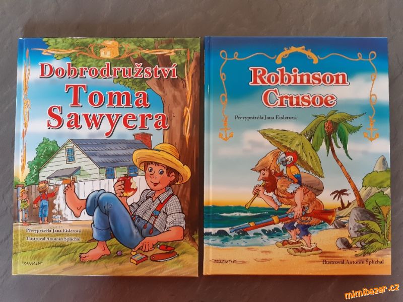 Robinson Crusoe + Dobrodružství Toma S. TOP STAV
