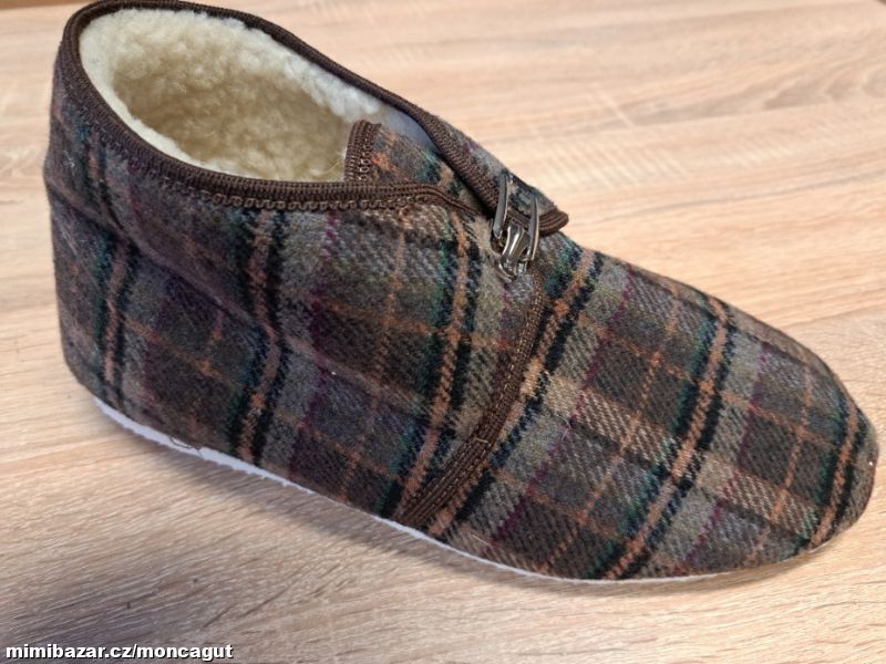 Bačkory pánské beránek