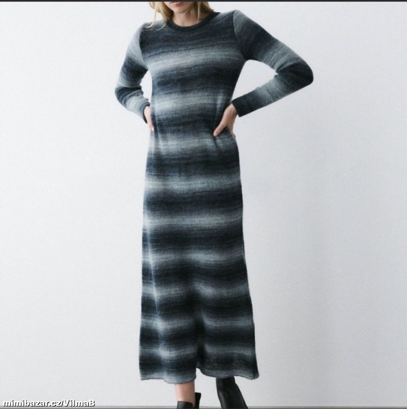 Svetrové šaty Zara vel. S