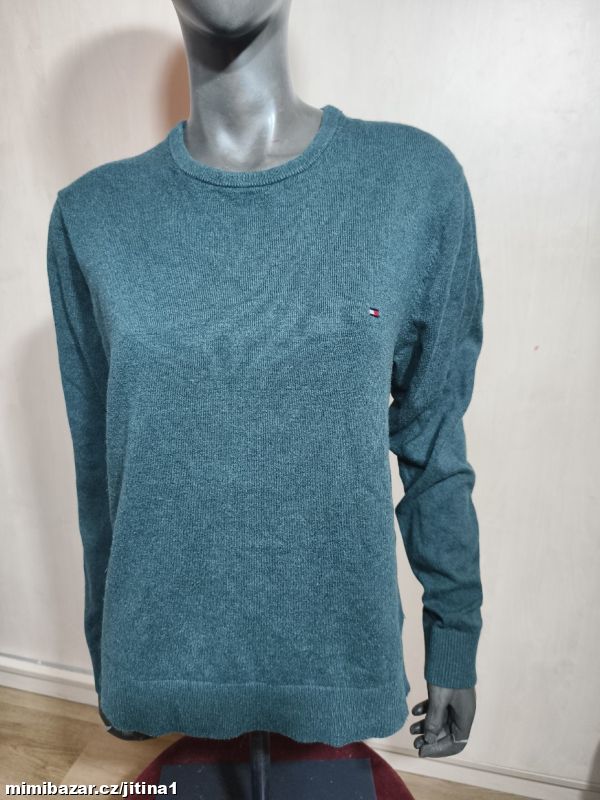 Pánský bavlněný svetr Tommy Hilfiger M-L