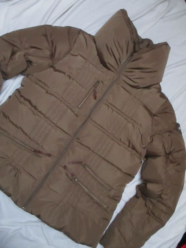 Dámská luxusní péřová zimní bunda vel 42/L/XL