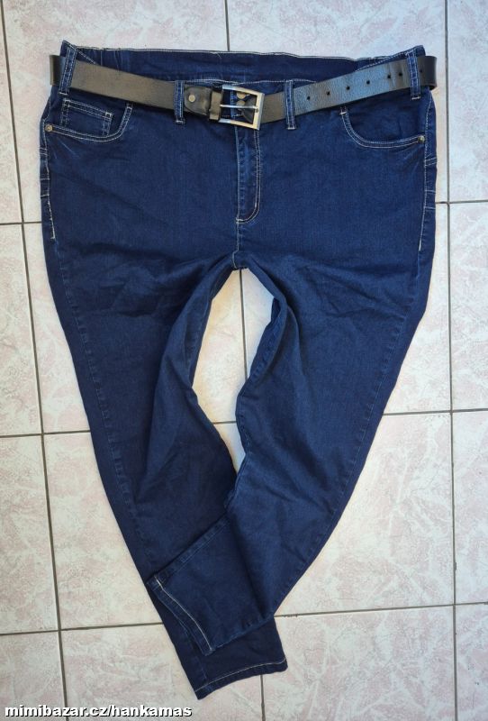 Krásné pružné džíny BONPRIX-50-52