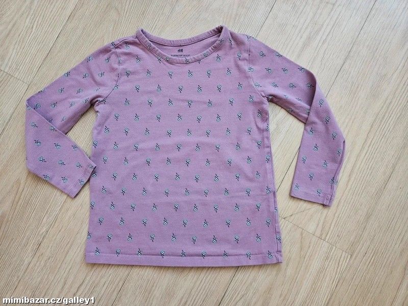 Tričko s dlouhým rukávem H&M, vel. 98/104