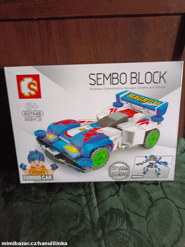 Stavebnice 2v1 auto-robot 3.