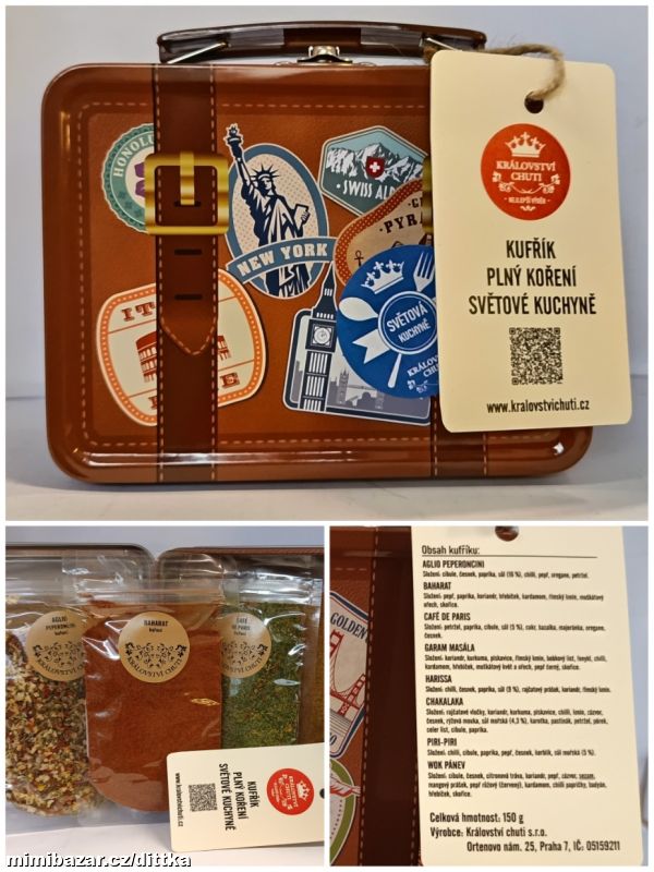 Kufřík plný koření - světová kuchyně