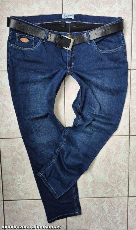 Krásné pružné džíny JOHN BANER-48-50