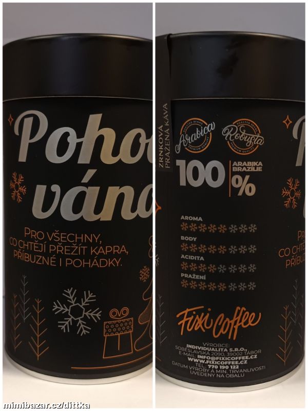 Zrnková káva, , Pohoda vánoc, , 