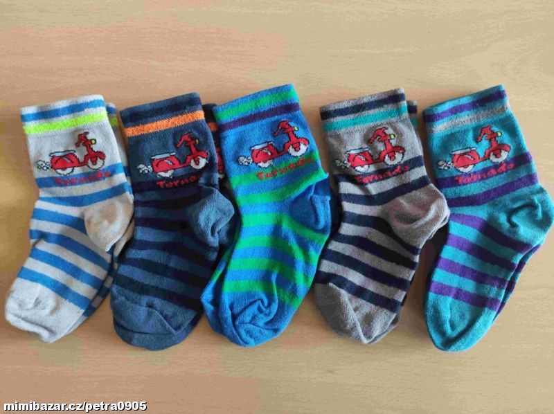 Chlapecké ponožky Props vel. 25/26 5x