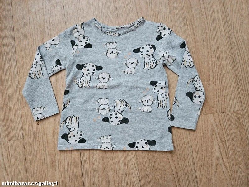 Tričko s dlouhým rukávem H&M, vel. 98/104