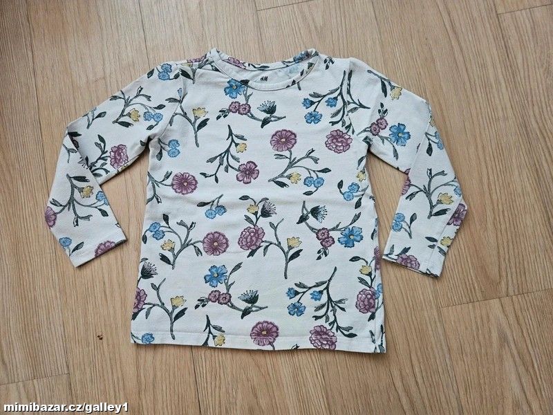 Tričko s dlouhým rukávem H&M, vel. 98/104