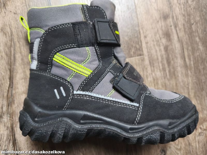 Žlutošedočerné sněhule SUPERFIT vel.36M