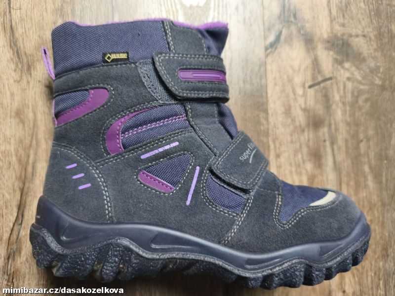 Fialovošedé sněhule Superfit Husky 2 v.37M