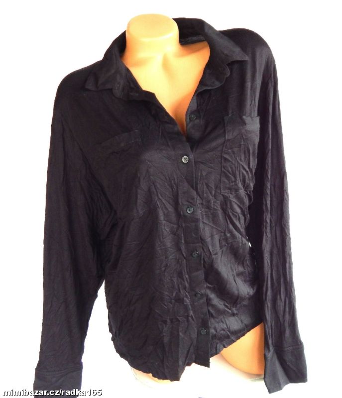 Měkoučká halenka z tričkoviny vel.50