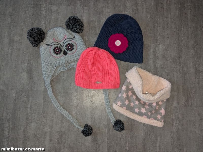 Čepice, nákrčník