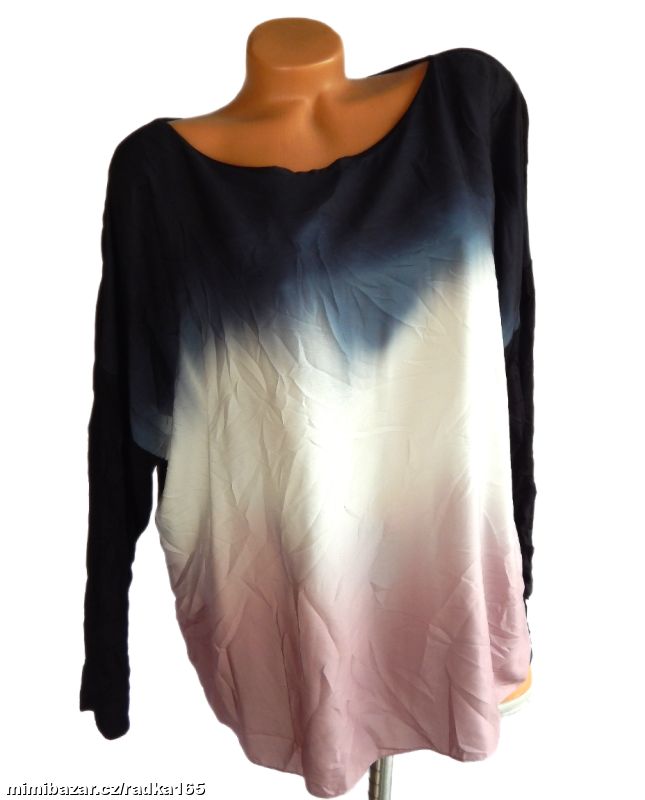 Kombinovaná halenka netopýr střih vel.48