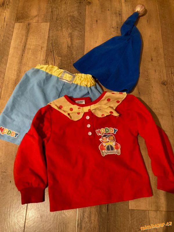 Kostým Noddy 3-4Y