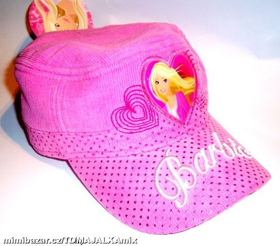 ZIMNI ČEPICE Kšiltovka bekovka OD MARVEL BARBIE