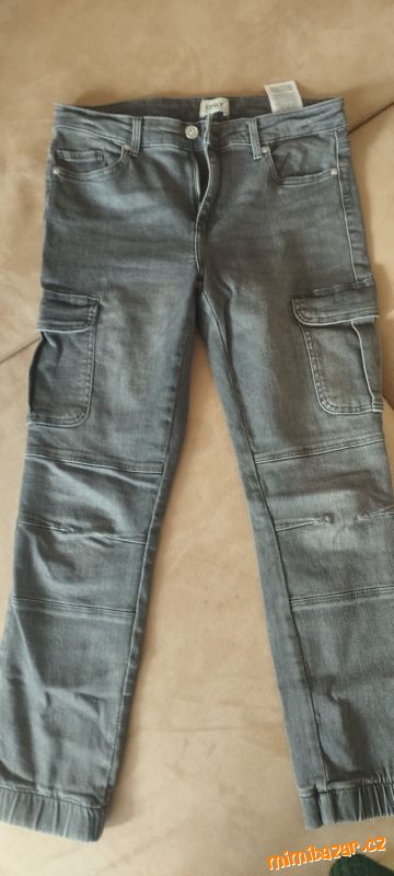 Džíny s kapsami vel. M/30