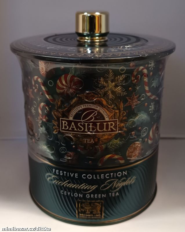 BASILUR Festive Tea Enchanting Nights plech 75g