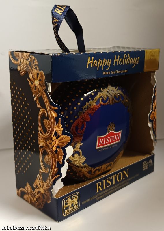 RISTON Happy Holidays plech 40g
